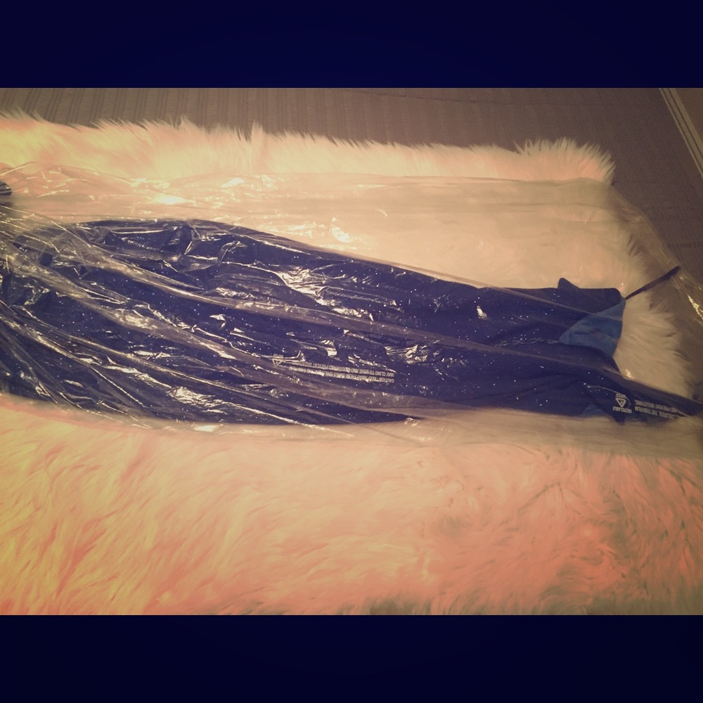 Blue dress